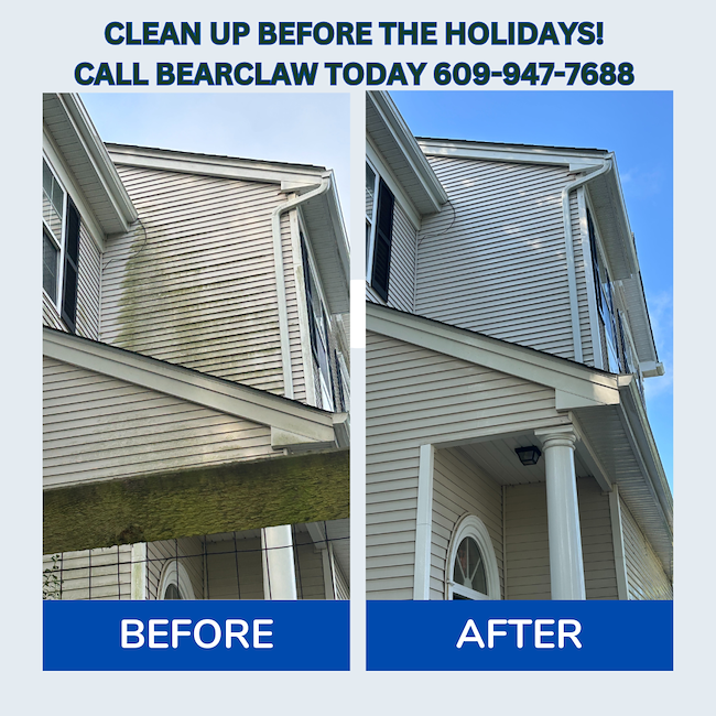 Get Your Home Holiday-Ready: Power Washing Mold Away in Pennington & Princeton, NJ